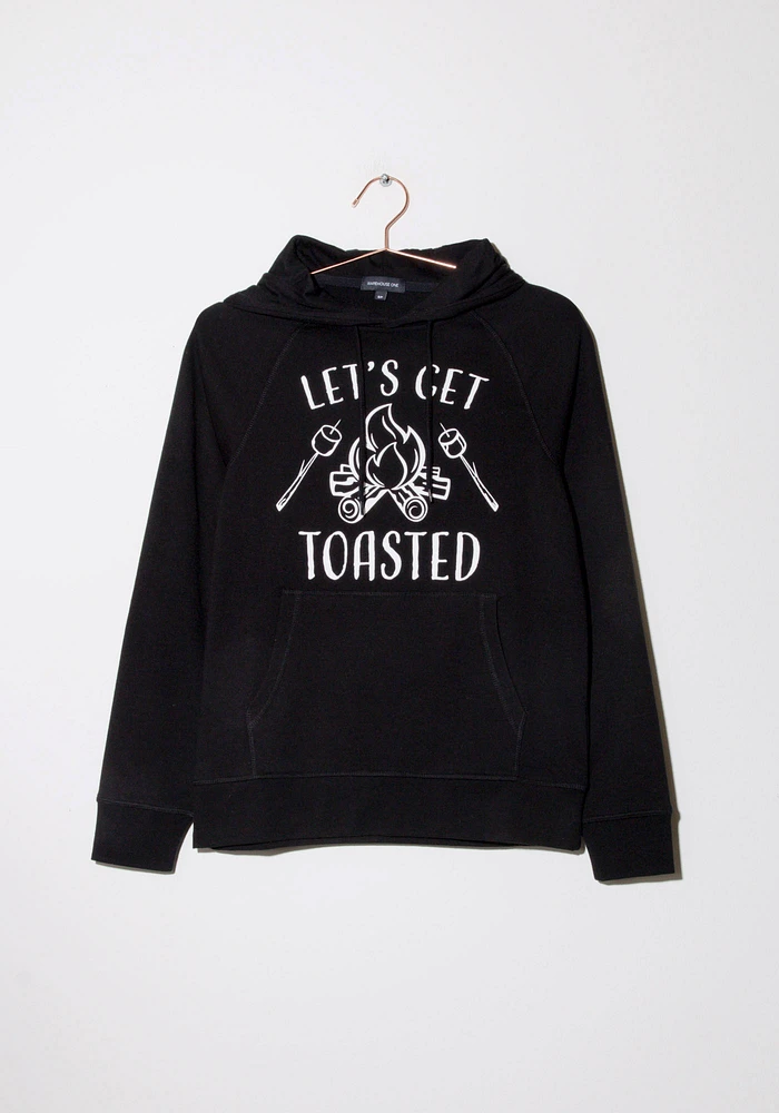 Women's Lets Get Toasted Popover Hoodie