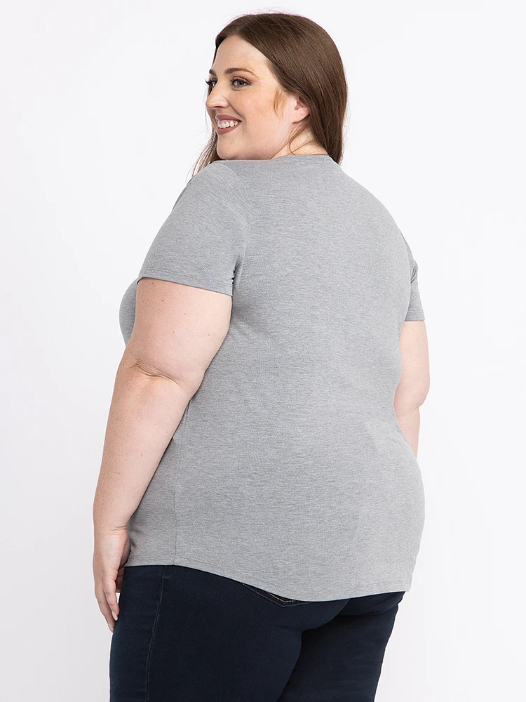 Women's Cozy Season Crew Neck Tee