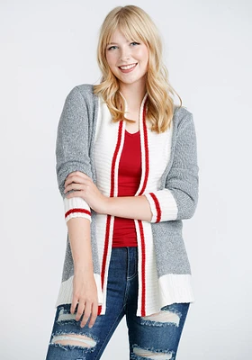 Women's Shawl Collar Cottage Cardigan