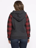 Women's Buffalo Zip Hoodie