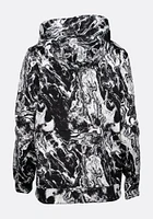 Women's Marble Zip Hoodie