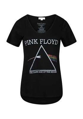 Women's Pink Floyd V Neck Tee