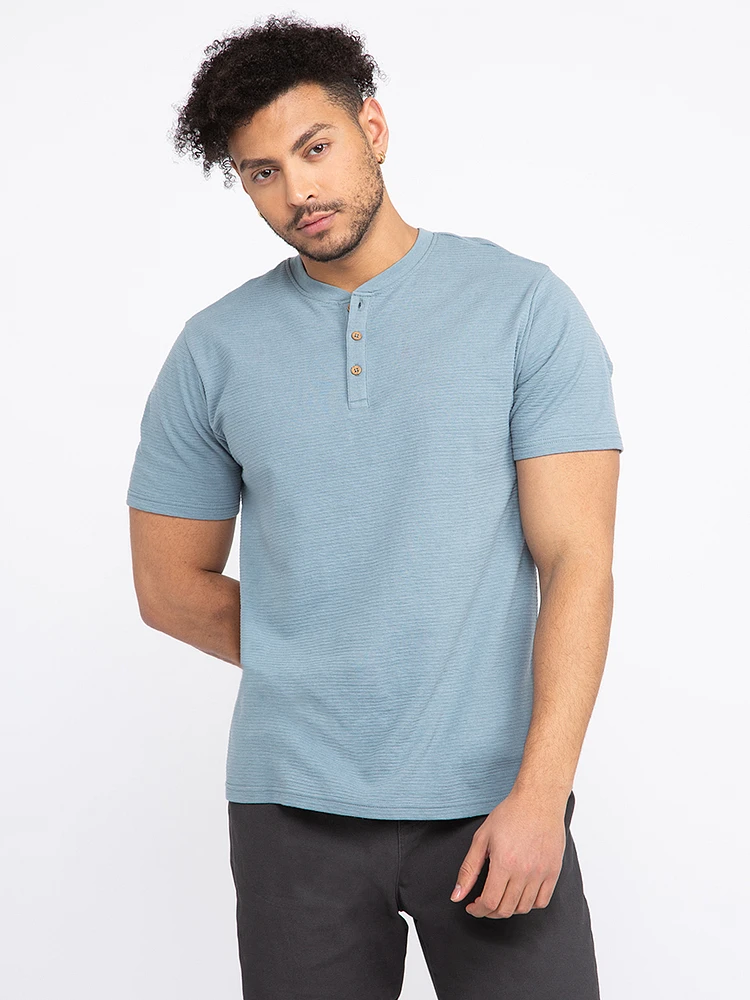 Men's Ottoman Henley Tee