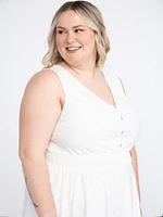 Women's Eyelet Babydoll dress