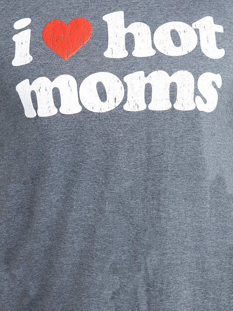 Men's I Heart Hot Moms Tee