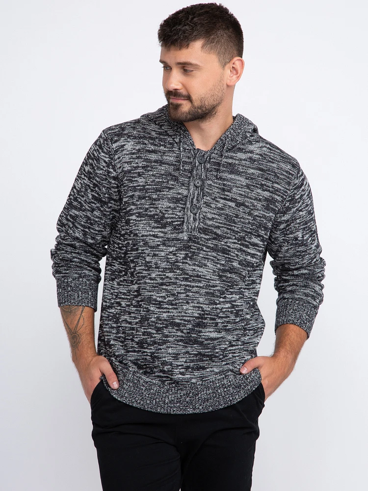 Men's Henley Kanga Popover Sweater