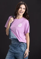 Women's Washed Crop Tee