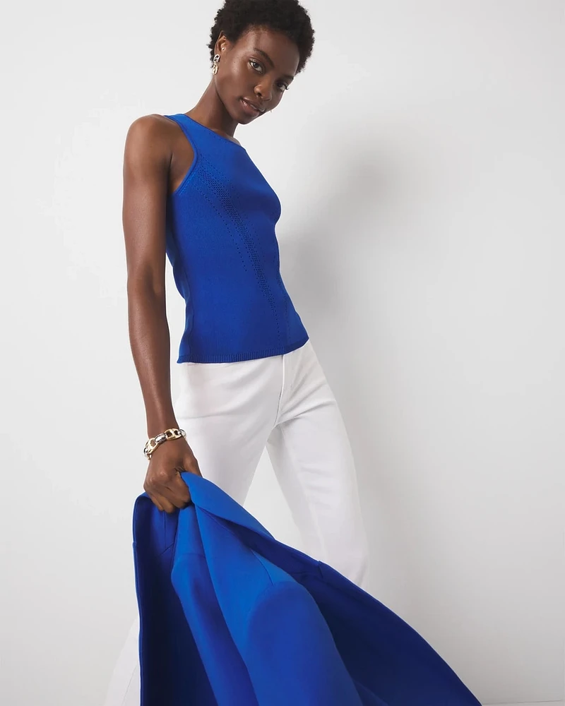 WHBM FORME™ Sculpt Stretch Sweater Tank