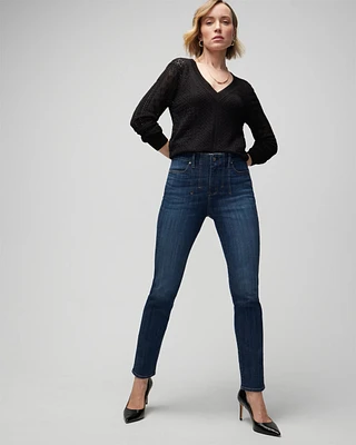 High-Rise Everyday Soft Denim™ Darts Slim Ankle Jeans
