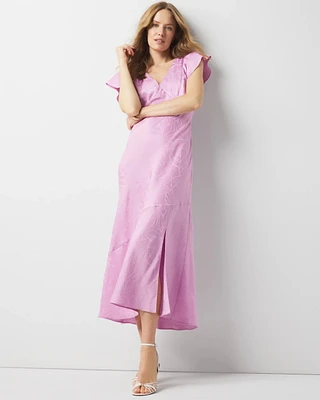 Bias Cut Satin Slip Dress