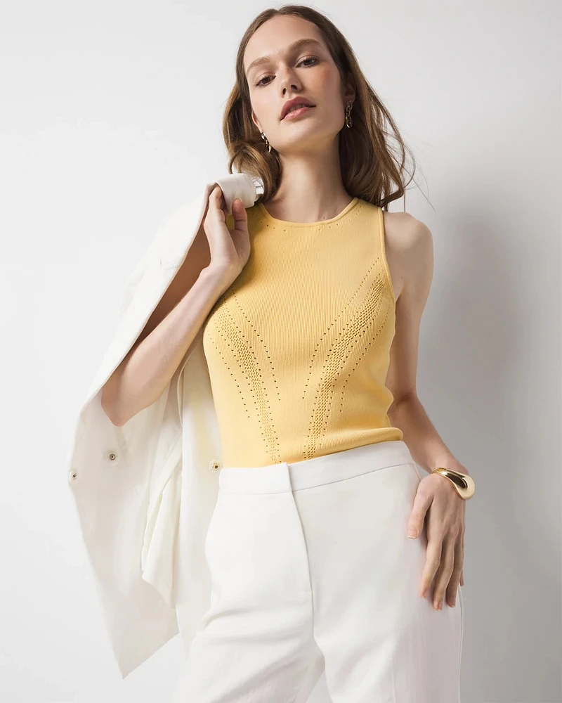 WHBM FORME™ Sculpt Stretch Sweater Tank