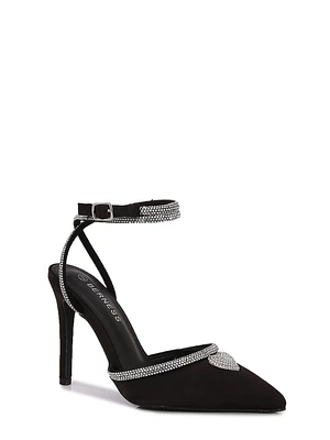 1450 NOIR EMBELLISHED RHINESTONE