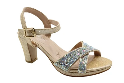 1737 CHAMPAGNE EMBELISHED RHINESTONE