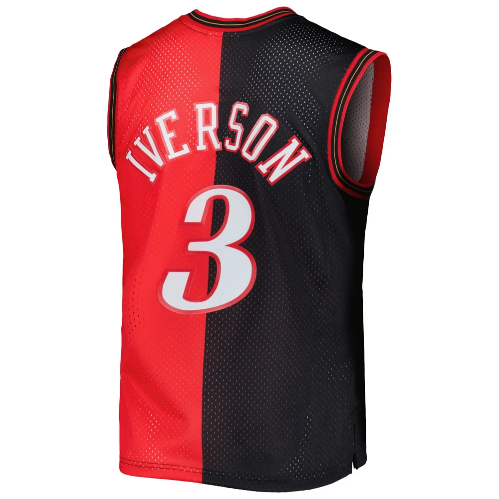 Mitchell Ness Allen Iverson /Red Philadelphia 76ers Hardwood