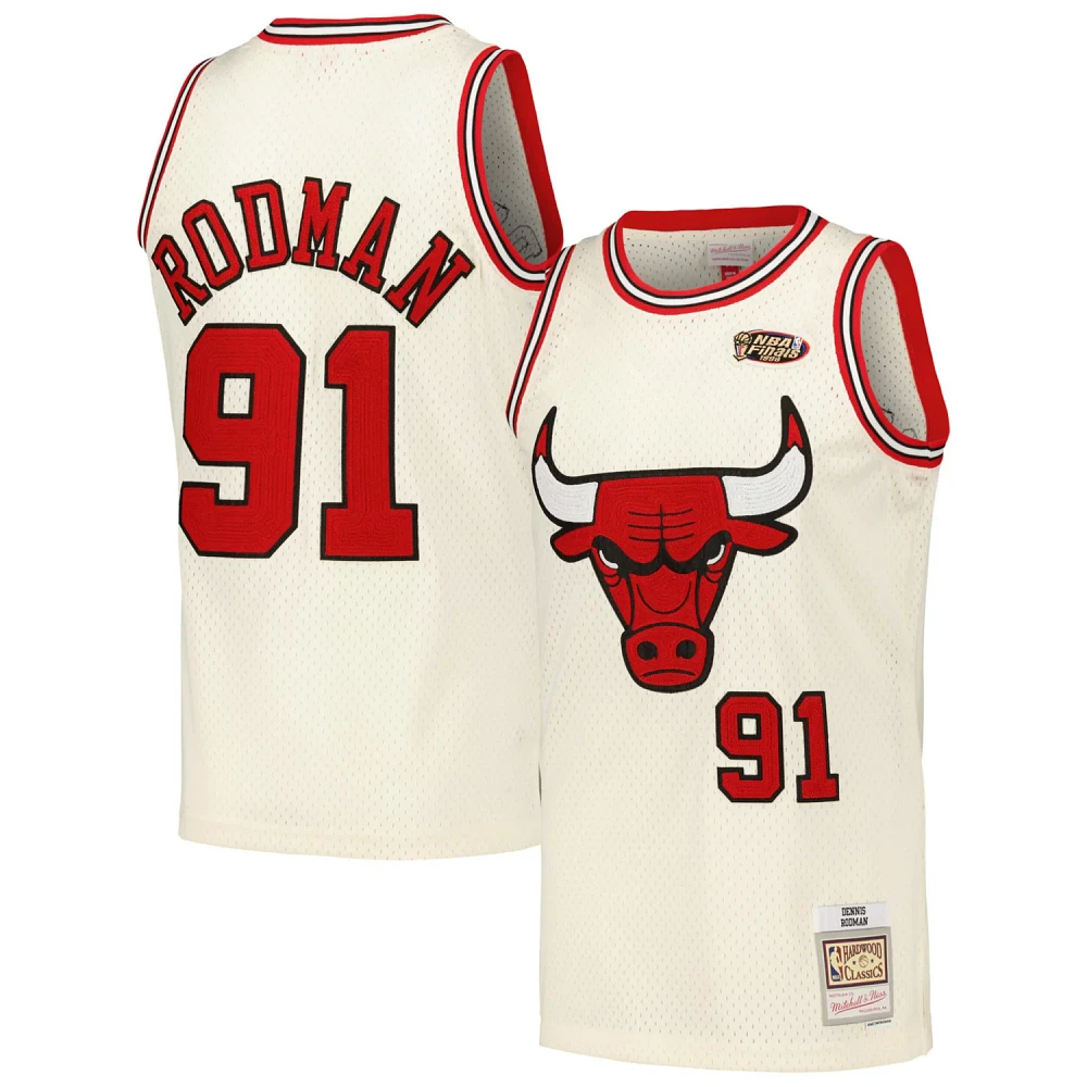 BULLS RODMAN ユニフォーム ミッチェル＆ネス NWT $130.00 MItchell & Ness Mens Chicago Bulls Rodman