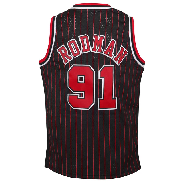 Mitchell Ness Dennis Rodman Chicago Bulls Chainstitch
