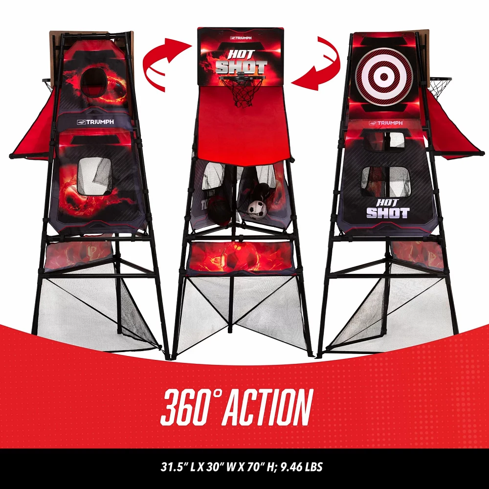 Triumph Sports Adventures 6-in-1 Sports Tower at Hamilton