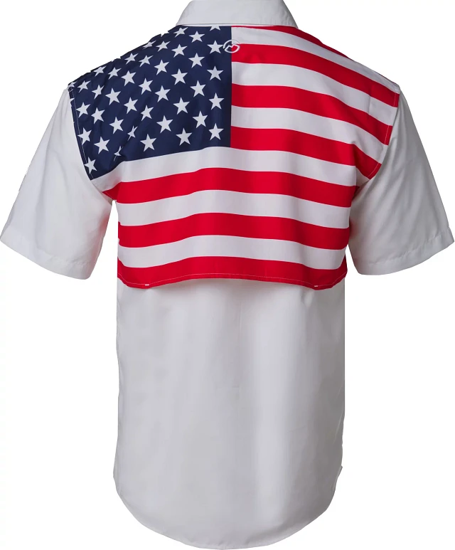 Magellan Outdoors Men's Lake Fork Americana Fishing Shirt at