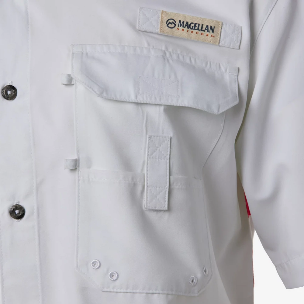 Ark 88 山と道UL Shirt Glacier White UL Short Sleeve Shirt | Yamatomichi U.L. HIKE & BACKPACKING
