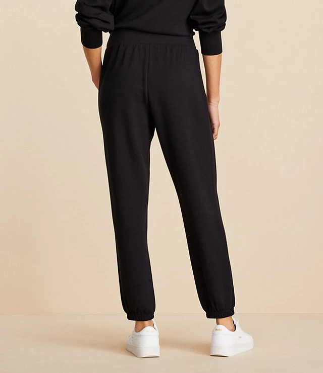 Lou & Grey Pintucked Scubasoft Wide Leg Pants at Hamilton