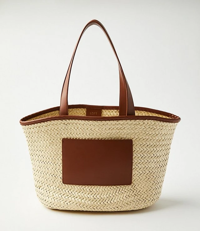 Tory Burch Ella Straw Basket Tote | The Summit