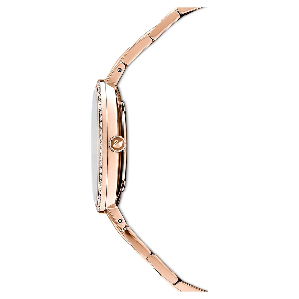 Swarovski Cosmopolitan watch, Swiss Made, Metal bracelet