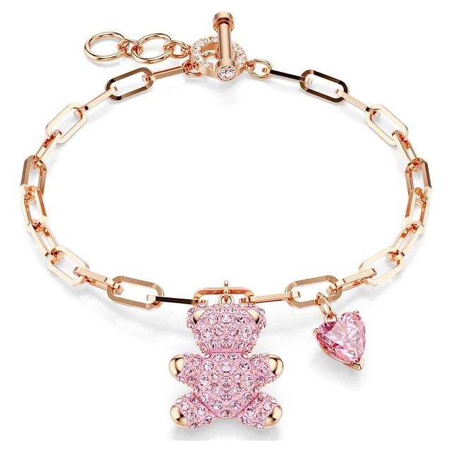【美品】SWAROVSKI Rosette pink Braceletクリスタル swarovski_crystal_and_zirconia