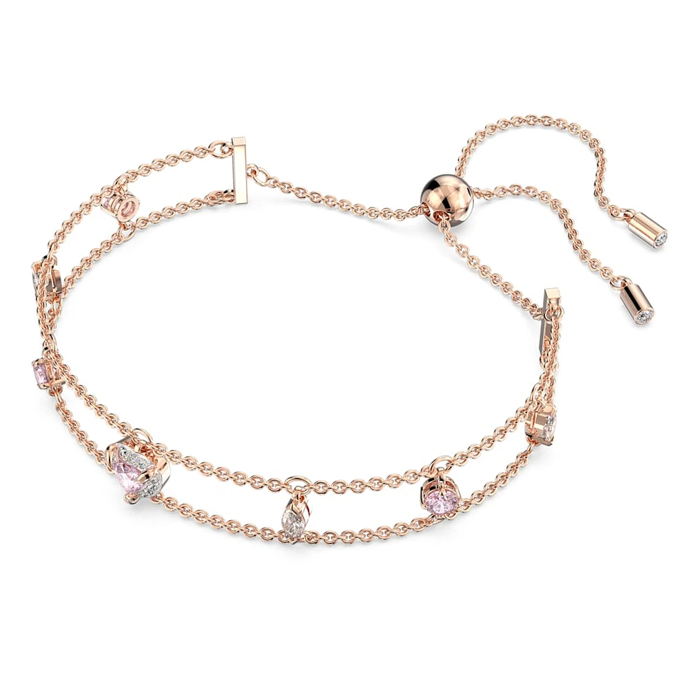 SWAROVSKI One ブレスレット ミックスカット ローズゴールド SWAROVSKI One ブレスレット ミックスカット ローズゴールド