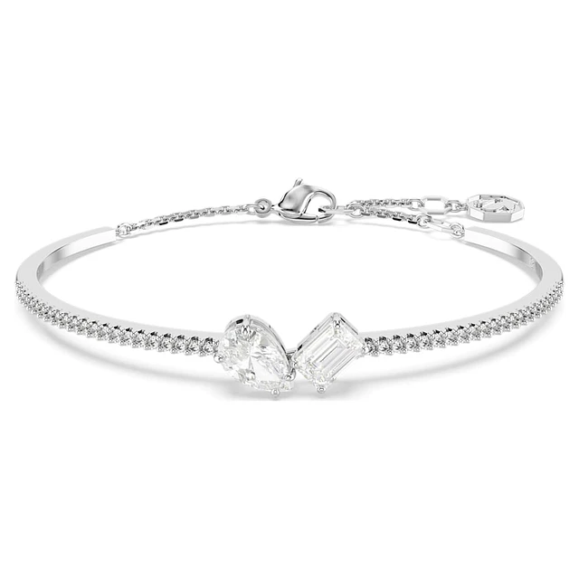 本日限定価格【Swarovski✖️skims】ベリーチェーン Swarovski x SKIMS belly chain Imperial cut, White, Stainless