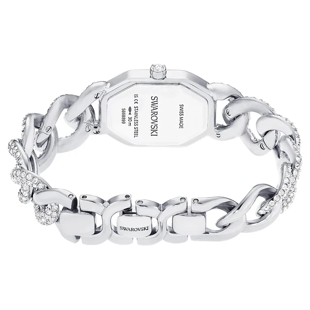 Swarovski Dextera chain watch, Swiss Made, Crystal bracelet