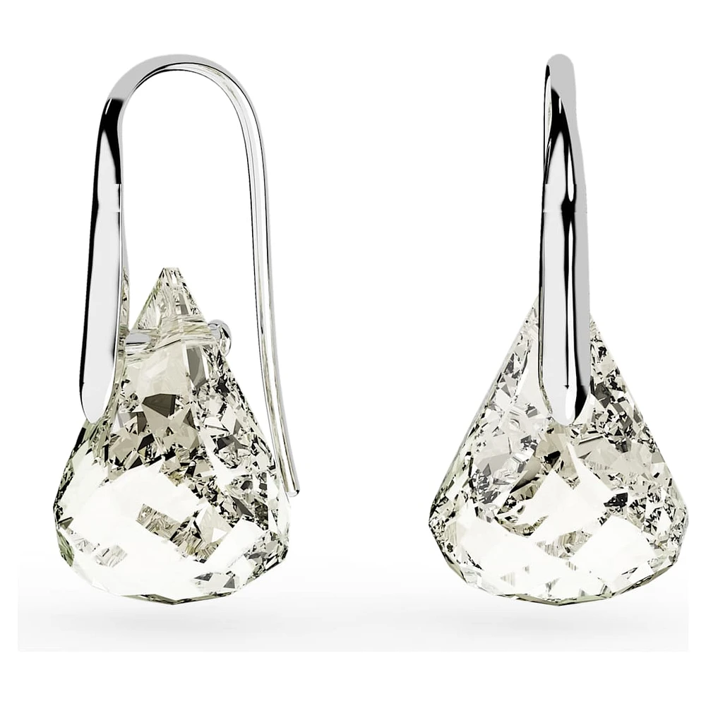 Swarovski 5698300新品未使用 Luna drop earrings, Moon, White, Rhodium plated | Swarovski