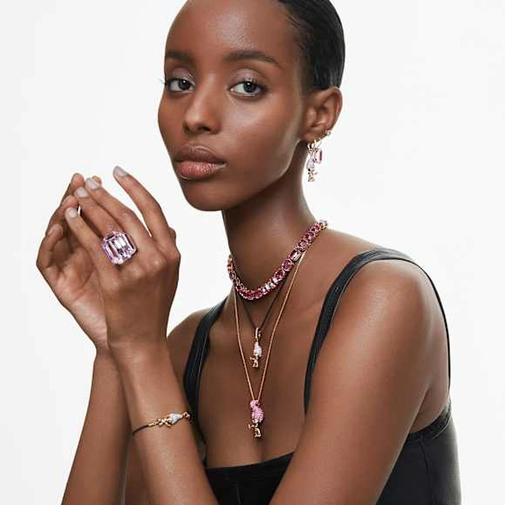 スワロフスキー 「ピンクローズ(M)Pink Rose Medium872197 スワロフスキー 「ピンクローズ(M)Pink Rose Medium872197