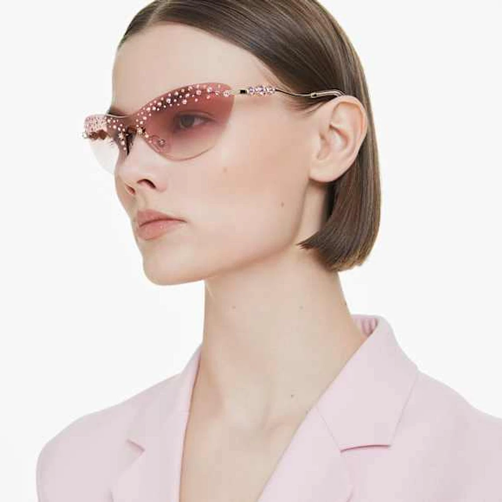 Swarovski Sunglasses, Mask, Pink by SWAROVSKI at Coquitlam