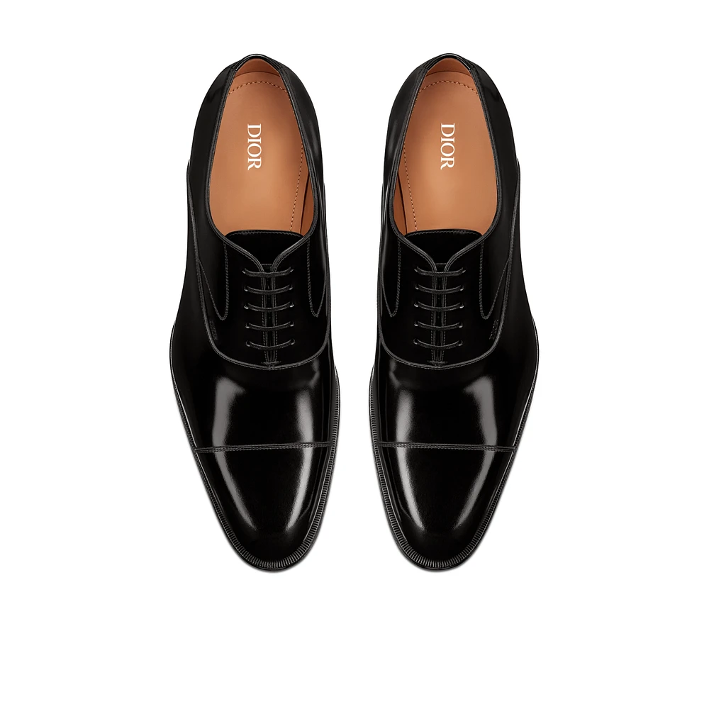 Dior｜OXFORD SHOES (KCP920SEM 900) Dior Timeless Oxford Shoe Black Dior Oblique Velvet | DIOR