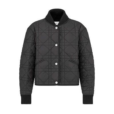 【直営・関税送料込】Macrocannage Jacket Dior Macrocannage Bomber Jacket with Oversized Collar | dior