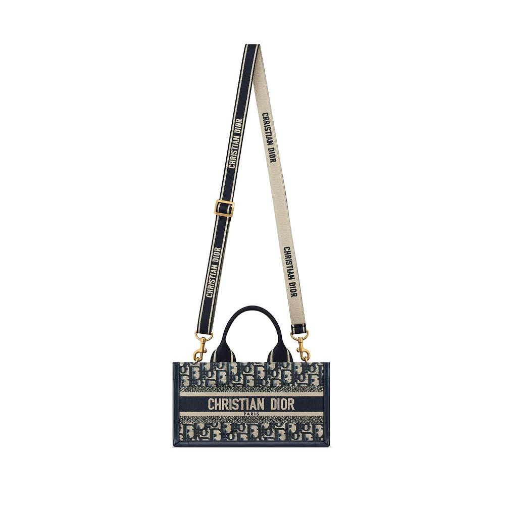 【エレガントで幻想的な刺繍デザイン】DIOR BOOK TOTE スモール DIOR | ディオール ブック トート |ウィメンズバッグ