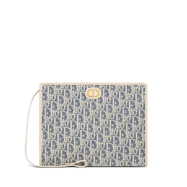 【存在感がある★】30 Montaigne Dea ポーチ Dioriviera 30 Montaigne Dea Pouch Celestial Blue Toile de