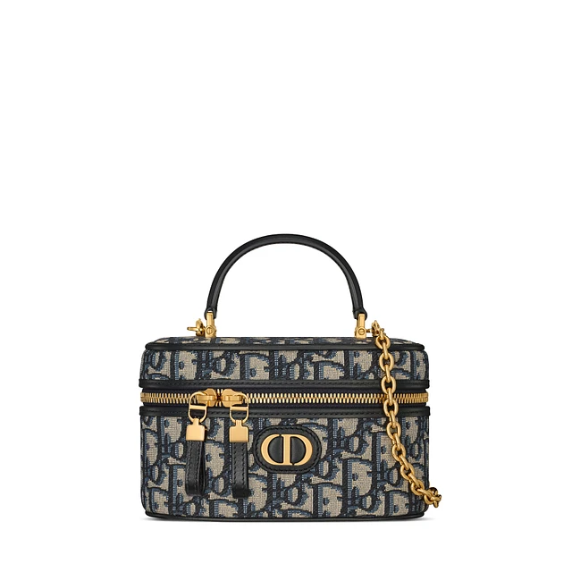 【エレガント♡】Dior 30 Montaigne Cigale ミニバッグ 30 Montaigne Cigale Mini Bag Blue Dior Oblique Chambray with