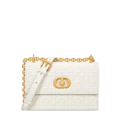 【幅広いシーンで活躍♪】DIOR Miss Caro Diorling ミニバッグ Miss Caro Diorling Mini Bag with Chain Black Macrocannage