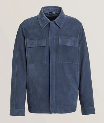 Zara FAUX SUEDE OVERSHIRT | Square One