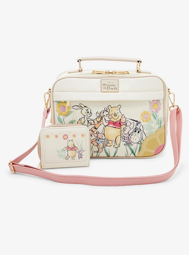 Disney Winnie the Pooh Floral Small Wallet - BoxLunch
