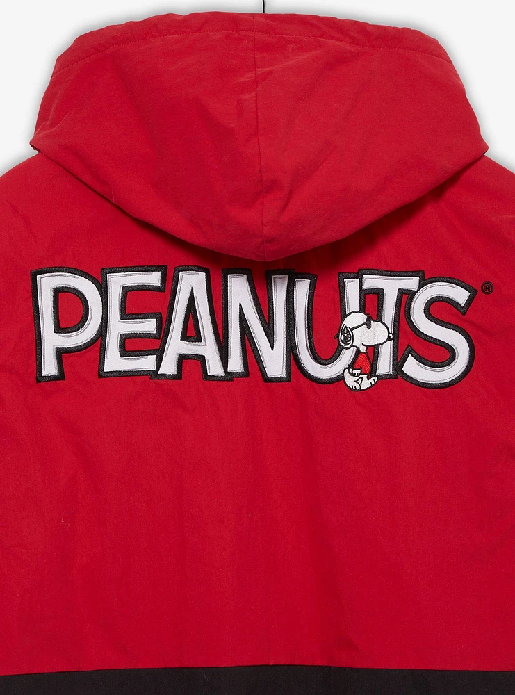Peanuts Snoopy Joe Cool Color Block Windbreaker - BoxLunch