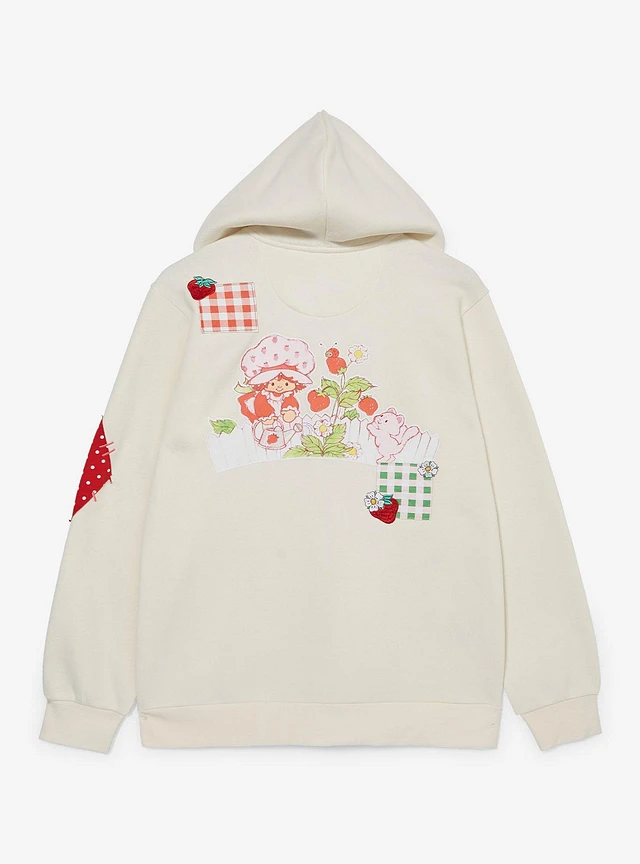 Strawberry Shortcake Patchwork Zip Hoodie — BoxLunch