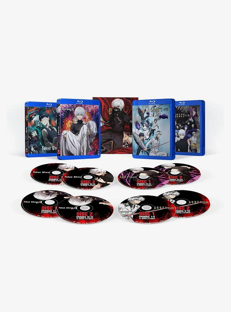 Funimation Tokyo Ghoul: Complete Series 10th Anniversary Blu
