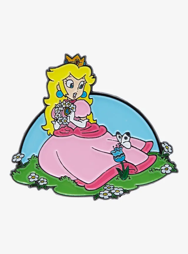 Gamer Super Mario Bros. Princess Peach Icons Toddler T-Shirt