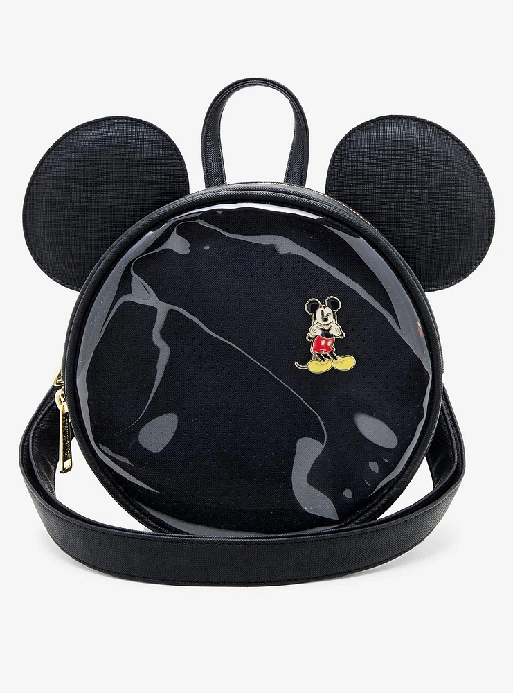 ★LOUNGEFLY★Mickey Mouse Crossbody Bag with Coin Bag Loungefly Mickey Mouse Nylon Sling Crossbody Bag with Coin