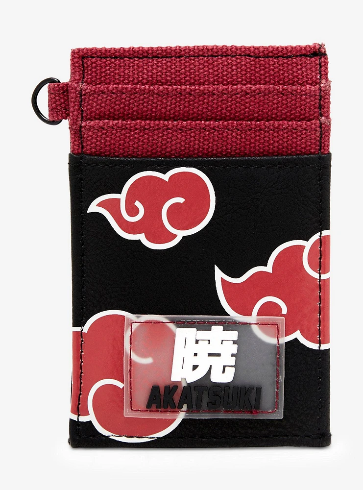 ◆hakkacandyland◆ Naruto Shippuden Allover Print Akatsuki Cloud Cardholder