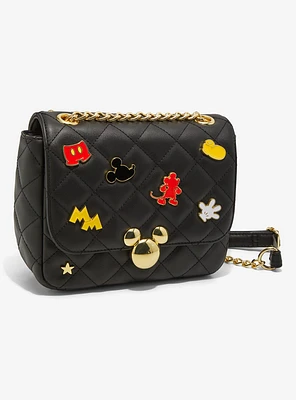 ★LOUNGEFLY★Mickey Mouse Crossbody Bag with Coin Bag Loungefly Disney Mickey and Friends Crossbody Bag with Coin