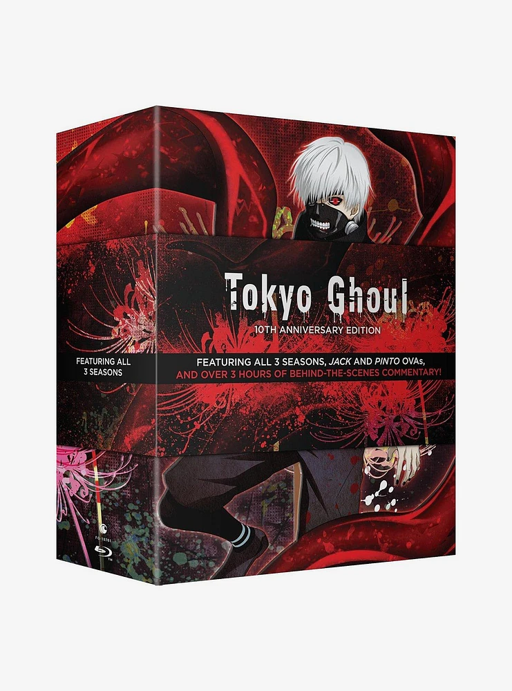 Funimation Tokyo Ghoul: Complete Series 10th Anniversary Blu