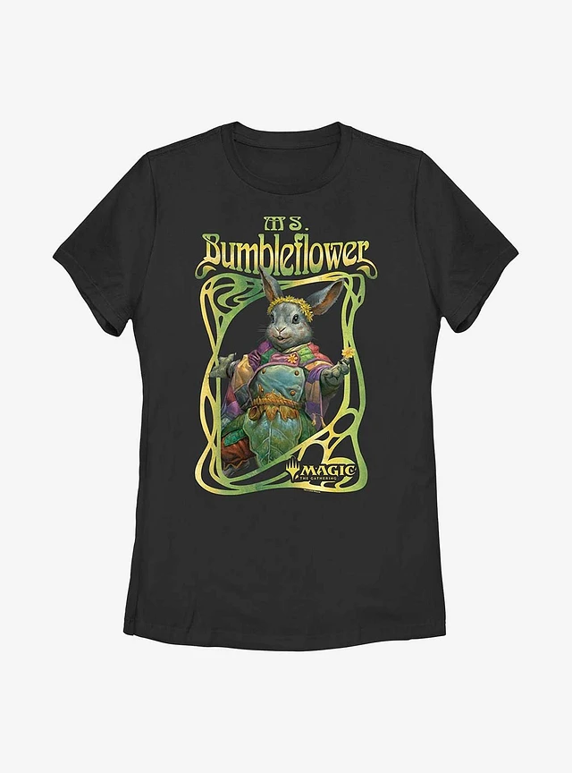 MAGIC NUMBER　FLOWER BORDER T-SHIRTS GameStop 2024 Magic The Gathering Bloomburrow Commander 103